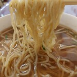 萬壽苑 - 普通の中華麺