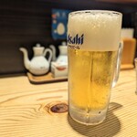 塩らー麺 本丸亭 - 生ビール