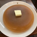 WEST BAY CAFE - ホットケーキ（1枚）飲物付き（ロイヤルミルクティー）（税込 1,760円）評価＝◎