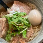 麺処 と市 - 味玉ちゃーしゅー旨だしらーめん