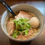 麺処 と市 - 味玉ちゃーしゅー旨だしらーめん 1300円