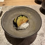 座屋 - ふわとろナス鴨ミンチ