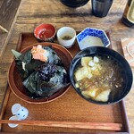 MIHARA KITCHEN - おにぎり定食+880円