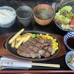 肉の松山 - 和牛シャトーブリアン「ヒレ」ステーキランチ　ワンドリンク付き　4800円。