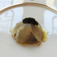 SALONE TOKYO - 活〆シマアジと賀茂茄子のマリネ