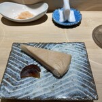 麻布十番 鮨 すずめ - 桜鱒の鱒寿司