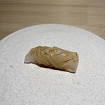 麻布十番 鮨 すずめ - 平目