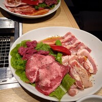 横浜焼肉kintan - 牛タン２種類と牛・豚・鶏