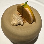 ラ・ヴァガボンド - フォアグラのテリーヌ　マンゴー　トンカ豆　アマニ