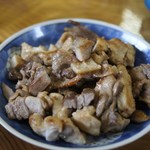 軍鶏ラーメン美幸 - しゃも焼き　７００円