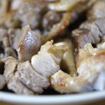 軍鶏ラーメン美幸 - しゃも焼きアップ