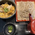 Ogawa An - 蕎麦親子丼セット