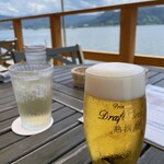 KOYA CAFE - 生ビール600円　ウィスキーハイボール600円