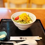 Katsuraya - 期間限定 本格冷やし中華 麺をへぎそばにチェンジ