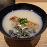 料理屋 植むら - 喉黒の白味噌椀