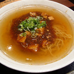 中国酒菜 凛 - ランチの麺飯セット\850が、麻婆湯麺とチャーハンのセット