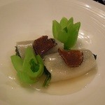 香桃 - 衣笠茸の野菜詰め　黒トリュフの香り