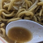 ラーメン龍郎 - スープアップ