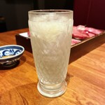 代官山 焼肉かねこ - レモンサワー