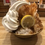 Komeda coffee ten - クラフトコーラ味（ソフトクリーム乗せ）