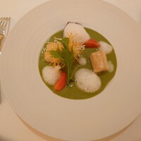 レストランひらまつ 博多 - カンパチ