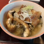 うなぎ仁 - ひつまぶし３杯目（薬味のせ、出汁かけ）