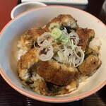 うなぎ仁 - ひつまぶし２杯目（薬味のせ）