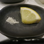 うぶか - 25年9月　海老フライ用　塩と檸檬