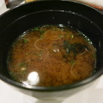 うぶか - 25年9月　赤出汁　若芽　茗荷　小口葱