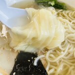 手打ちラーメン いまの家 - 塩バターワンタン