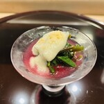 新日本料理おぶね - ツルムラサキ