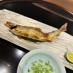 新日本料理おぶね - 天竜川の鮎のフリット