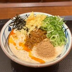 丸亀製麺  - 冷やしピリ辛豆乳坦々 @590円 