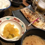 土鍋炊ごはん なかよし - 太刀魚の柚子胡椒焼き定食