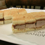CAFE サンドイッチ - カツサンドB（サラダなし）