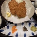 Hama Hide - アジフライ定食。