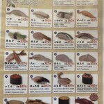 すしざんまい - メニュー　2023年7月