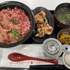ローストビーフ YOSHIMI - B.牛トロ＆ローストビーフ丼1500円