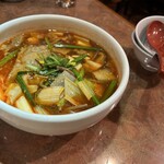 炭火焼肉 大将軍 - カルビクッパ（1100円）