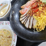 餃子の王将 - 辛い！冷し中華＆炒飯