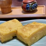 うなぎ割烹　玉勘 - 甘味と塩味が絶妙な卵焼き