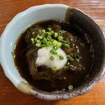 Izakaya Matsunoya - 沖縄定番モズク酢です。