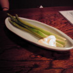 味いちもんめ - 茹でたてのアスパラガス