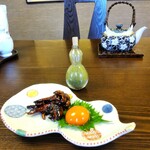 うなぎ亭 友栄 - 割きたての肝(肝焼き)ーたれ味