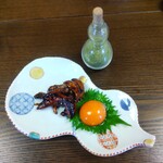 うなぎ亭 友栄 - 割きたての肝(肝焼き)ーたれ味