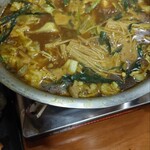 鮨ぎん泉 - カレーもつ鍋
