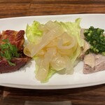 Ginza Asuta Puthi Shinu Ueno - 冷菜三種盛り