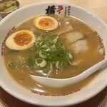 ラーメン横綱 - 味玉ラーメン並(820円)