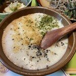 食処恵乃喜 - これが自然薯
蕎麦つゆに混ぜていただきます。これがイケる！