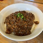 風来房 - 肉みそ飯。